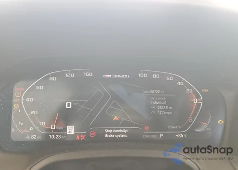 2022 BMW M340Xi из США, поврежденный, VIN 3MW5U9J05N8C42994